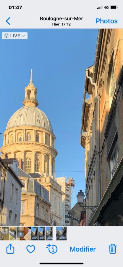 Apartament Aux Pieds De La Cathedrale Boulogne-sur-Mer Zewnętrze zdjęcie